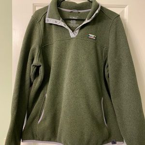 Women's L.L.Bean Sweater Fleece Pullover